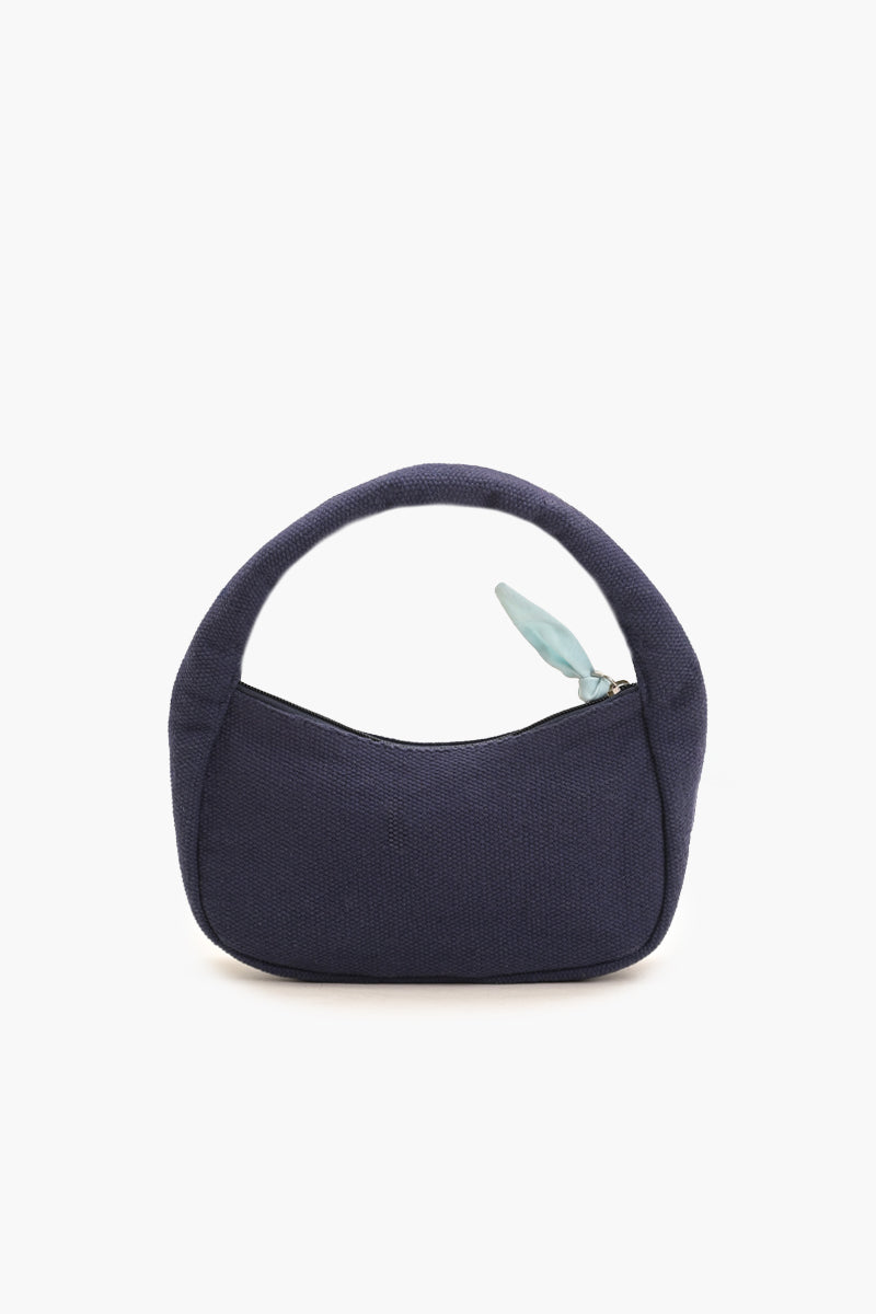 Indigo Blossom Handbag