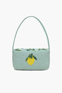 Turq Novelty Beaded Shoulder Bag