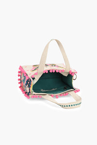 Fluttering Butterfly Handcrafted Mini Tote Bag