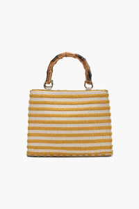 Citrus Bliss Embroidered Hand Bag