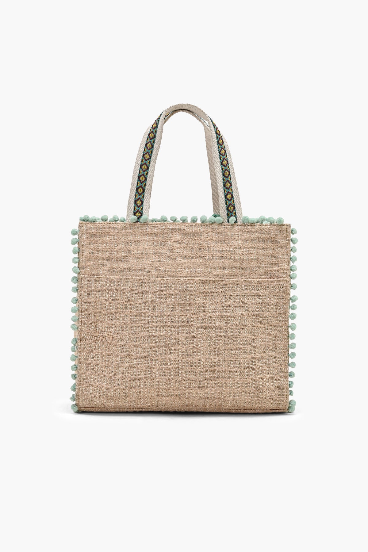 Ocean Reverie Beaded Tote Bag