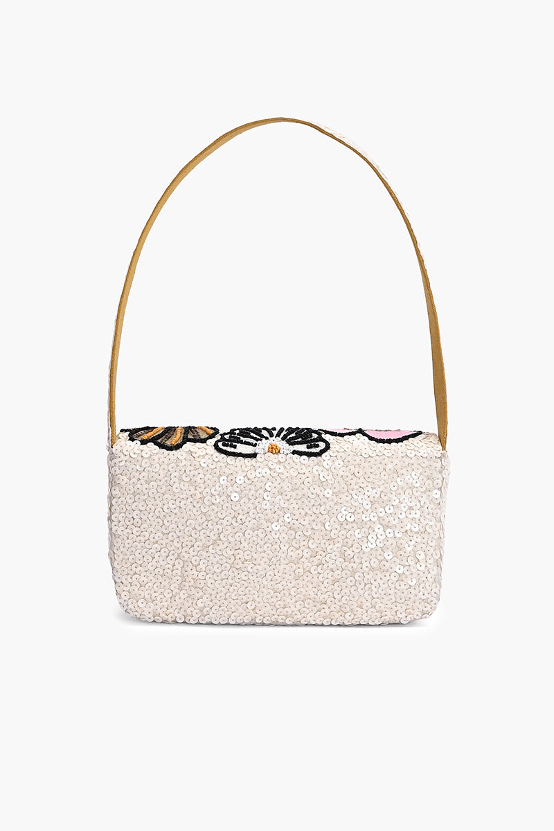 Boho Meadow Beaded Shoulder Bag