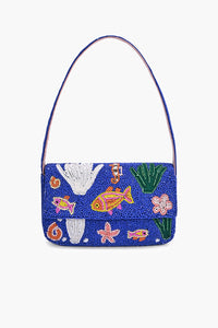 Under the Sea Beaded Shoulder Bag
