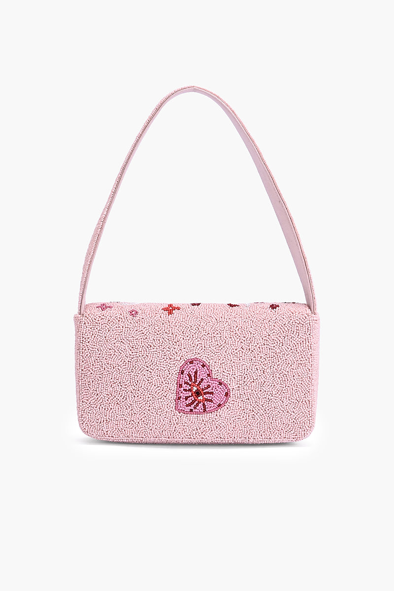 Celestial Evil Eye Beaded Shoulder Bag