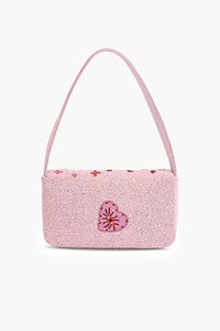 Celestial Evil Eye Beaded Shoulder Bag