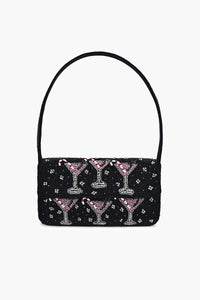 Merry Martini Beaded Shoulder Bag