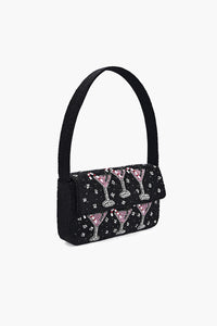 Merry Martini Beaded Shoulder Bag