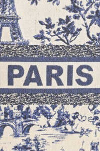 Paris Jacquard Tote