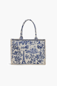 Paris Jacquard Tote
