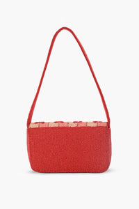 Handcrafted Embossed Heart Fully Beaded Luxury Shoulder Bag